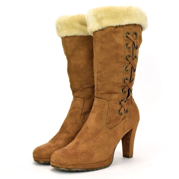 Skechers Shoes - Something Else by Skechers  Lt Brown Suede Boots